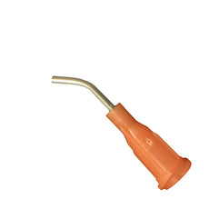 Jensen Global 15 Gauge 0.5" IT Series Tip ID .059" 45º Bend - Orange - Box/50 - JG15-0.5X-45