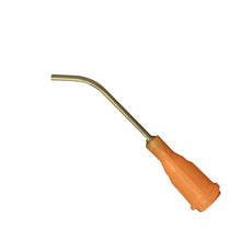 Jensen Global 15 Gauge 1.0" IT Series Tip ID .059" 45º Bend - Orange - Box/50 - JG15-1.0X-45