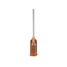 Jensen Global 15 Gauge 1.0" Polypropylene Tip ID .051" - Brown - Box/50 - JG15-1.0XPRO