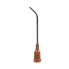 Jensen Global 15 Gauge 1.5" HP Series Tip ID .052" 45º Bend - Brown - Box/50 - JG15-1.5HPX-45