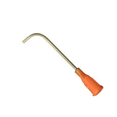 Jensen Global 15 Gauge 1.5" IT Series Tip ID .059" 90º Bend - Orange - Box/50 - JG15-1.5X-90