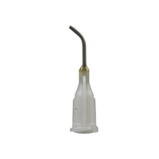 Jensen Global 17 Gauge 0.5" IT Series Tip ID .048" 45º Bend - White - Box/50 - JG17-0.5X-45