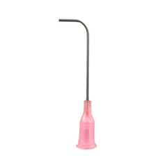 Jensen Global 18 Gauge 1.5" IT Series Tip ID .038" 90º Bend - Pink - Box/50 - JG18-1.5X-90