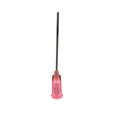 Jensen Global 18 Gauge 1.5" PTFE Tip ID .042" - Pink - Box/50 - JG18-1.5TX