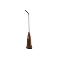 Jensen Global 19 Gauge 1.0" IT Series Tip ID .033" 45º Bend - Brown - Box/50 - JG19-1.0X-45