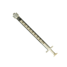 Jensen Global 1 cc Calibrated Manual Luer Lock Syringe - Bag/100 - JG1CC-LL-100