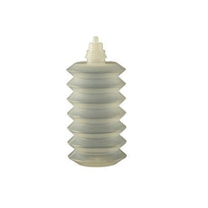 Jensen Global 2 oz. Accordion Bottle w/ Luer Lock Insert Cap - JG2.0AC