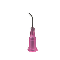 Jensen Global 20 Gauge 0.5" HP Series Tip ID .023" 45º Bend - Pink - Box/50 - JG20-0.5HPX-45