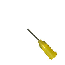 Jensen Global 20 Gauge 0.5" PTFE Tip ID .034" - Yellow - Box/50 - JG20-0.5TX
