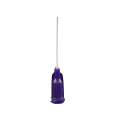 Jensen Global 21 Gauge 1.0" Polypropylene Tip ID .020" - Purple - Box/50 - JG21-1.0XPRO