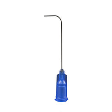 Jensen Global 22 Gauge 1.5" HP Series Tip ID .016" 90º Bend - Blue - Box/50 - JG22-1.5HPX-90