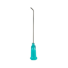 Jensen Global 23 Gauge 1.5" IT Series Tip ID .016" 45º Bend - Sky Blue - Box/50 - JG23-1.5X-45