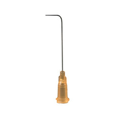 Jensen Global 23 Gauge 1.5" HP Series Tip ID .013" 90º Bend - Orange - Box/50 - JG23-1.5HPX-90