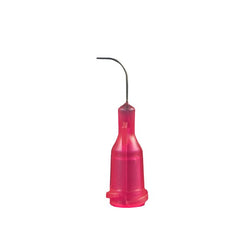 Jensen Global 25 Gauge 0.5" HP Series Tip ID .010" 90º Bend - Red - Box/50 - JG25-0.5HPX-90