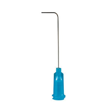 Jensen Global 25 Gauge 1.5" IT Series Tip ID .012" 90º Bend - Blue - Box/50 - JG25-1.5X-90