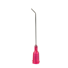 Jensen Global 25 Gauge 1.5" HP Series Tip ID .010" 45º Bend - Red - Box/50 - JG25-1.5HPX-45