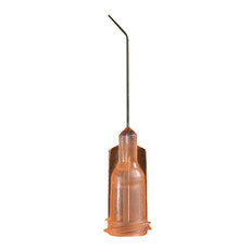 Jensen Global 26 Gauge 1.0" HP Series Tip ID .009" 45º Bend - Peach - Box/50 - JG26-1.0HPX-45