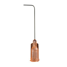 Jensen Global 26 Gauge 1.5" HP Series Tip ID .009" 90º Bend - Peach - Box/50 - JG26-1.5HPX-90