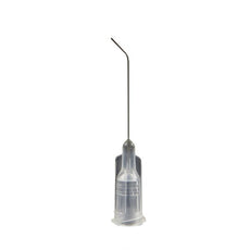 Jensen Global 27 Gauge 1.0" HP Series Tip ID .008" 45º Bend - Clear - Box/50 - JG27-1.0HPX-45