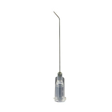 Jensen Global 27 Gauge 1.5" HP Series Tip ID .008" 45º Bend - Clear - Box/50 - JG27-1.5HPX-45