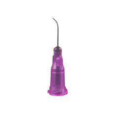 Jensen Global 30 Gauge 0.5" HP Series Tip ID .006" 45º Bend - Lavender - Box/50 - JG30-0.5HPX-45