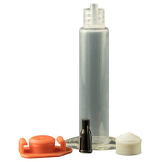 Jensen Global 5 cc Air Barrel, White PE Stopper, Cap Kit - Box/40 - JG5A-40K