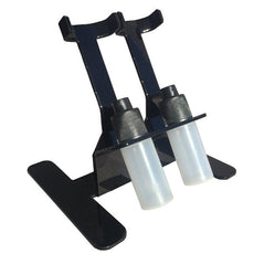 Jensen Global Dual Syringe Stand w/ Material Catch for 3-55 cc Air Syringes - JGD816-SBC2