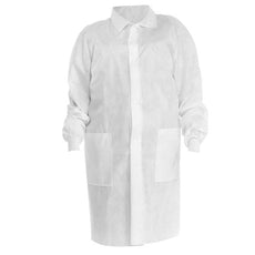 Kimberly Clark KT A8 Lab Coat,White,2XL,25 - 10124