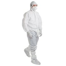 Kimberly Clark KT A6 Cleanroom Coverall w/Hood,3XL,25 - 47686