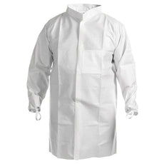 Kimberly Clark KT A7 Cleanroom Lab Coat,White,2XL,30 - 47655