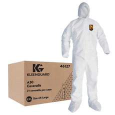 Kimberly Clark KLNGD A30 Apparel Coverall Hood/Boot 4XL - 46127