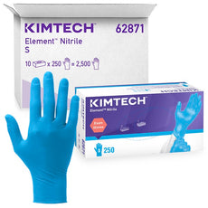 Kimberly Clark KT ELEMENT Nitrile Exam Lab Gloves S - 62871