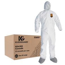 Kimberly Clark KLNGD,KGA300,HSBCOV,WHT,5XL,25 - 55697