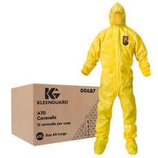 Kimberly Clark KLNGD A70 Apparel Coveral Hood/Boot 4XL - 687