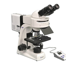 Meiji Techno MT6200CL Binocular Epi-Fluorescence Biological Microscope with LED Light Source