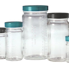 Qorpak Graduated Medium Round Bottle Beakers 144/Case - GLC-05090