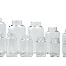 Qorpak Packer Bottles - Clear PET 140/Case - PLA-06570