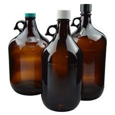 Qorpak Amber Glass Jugs 6/Case - GLC-06771