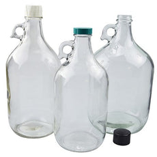 Qorpak Clear Glass Jugs 4/Case - GLC-01429