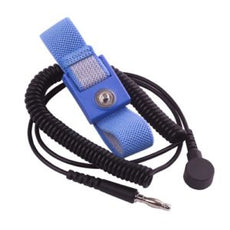 Transforming Technologies Wrist Strap Set, Black, Blue Fabric Band