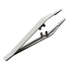 Tweezer White Plastic 4.5in