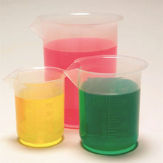 Beakers, New Style, Pp, 1000ml, Pk/3 - 11115