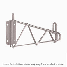 Metro 1WD24K4 Super Erecta Direct Wall Mount Single Shelf Bracket for 24" Wide Shelves, Metroseal Gray Epoxy