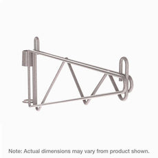 Metro 1WS14K4 Super Erecta Post-Type Wall Mount Single Shelf Support for 14" Wide Shelves, Metroseal Gray Epoxy