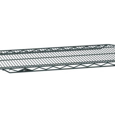 Metro 2436Q-DSG qwikSLOT Wire Display Shelf, Smoked Glass,24" x 36"