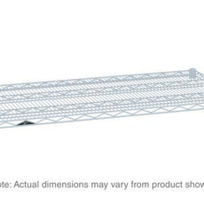 Metro Super Erecta 2448NW Industrial Wire Shelf, White, 24" x 48"