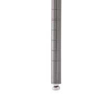 Metro Super Erecta 33PK4 SiteSelect Industrial Wire Shelving Post, Metroseal Gray Epoxy, 33" H