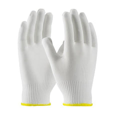 Light Weight Seamless Knit Polyester Clean Environment  Glove, White, Small - 40-C2130/S