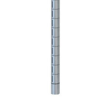 Metro 54UPQ qwikSLOT Mobile-Ready Wire Shelving Post, Brite, 54"H