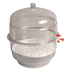 Desiccators, Vacuum, Clear Base, 10" - 55216